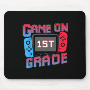 Zurück zur Schule Videospiel auf 1. Klasse Gamer J Mousepad
