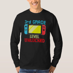 Zurück zur Schule Videospieler 3. Klasse freigesch T-Shirt