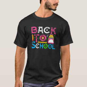 Zurück zur Schule Vintager Erster Schultag Lehrer  T-Shirt