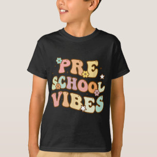 Zurück zur Schule Vorschul-Vibes Retro-Schüler unt T-Shirt