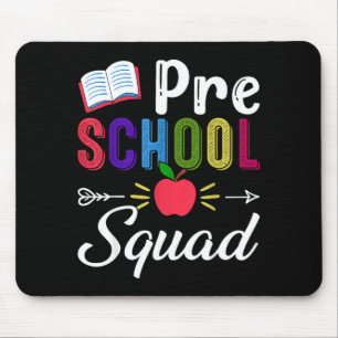 Zurück zur Schule Vorschullehrer Schüler Vorschule Mousepad
