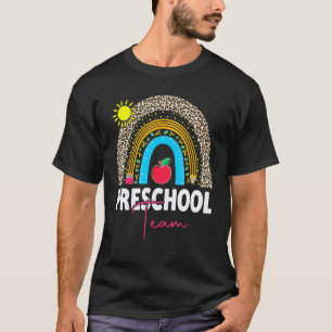 Zurück zur Schule Vorschulteam Erster Tag Lehrer K T-Shirt