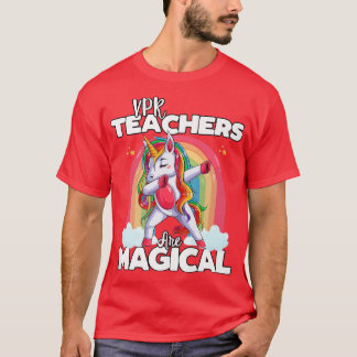 Zurück zur Schule VPK Lehrerin Squad Unicorn Magic T-Shirt