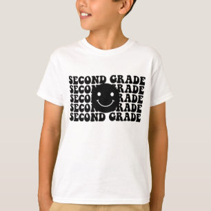 Zurück zur Schule Zweite Klasse Lehrer T-Shirt
