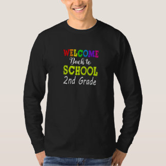 Zurück zur Schule Zweiter Tag der zweiten Klasse H T-Shirt