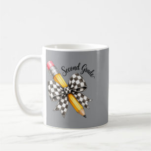 Zurück zur Schule Zweitklasslehrerin Coquette Kaffeetasse