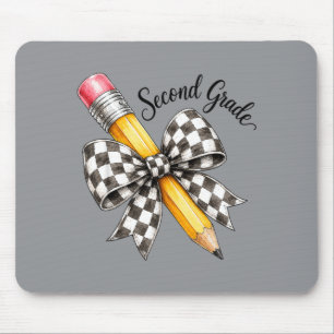 Zurück zur Schule Zweitklasslehrerin Coquette Mousepad