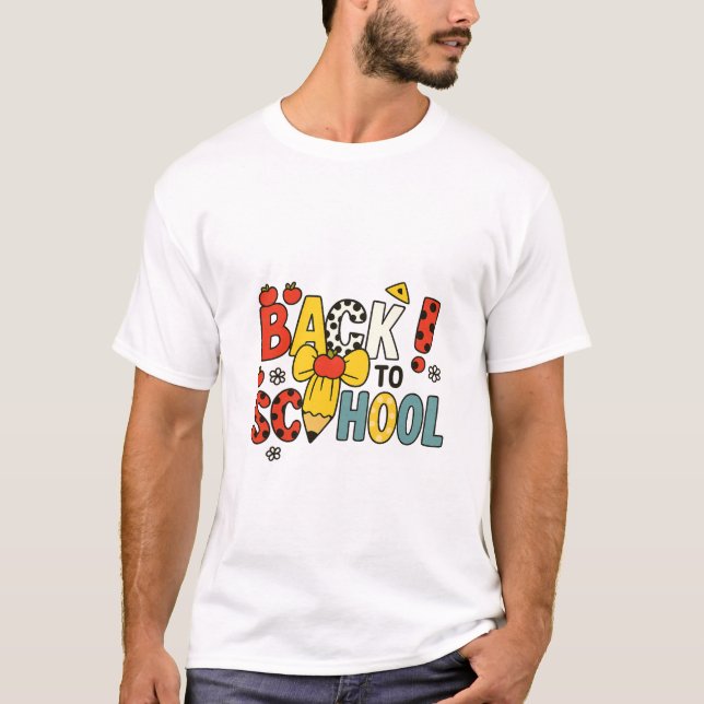Zurück zur Schulfeier T-Shirt (Vorderseite)
