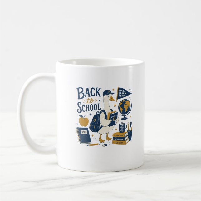 Zurück zur Schuljahresgans  Kaffeetasse (Links)