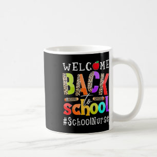Zurück zur Schulkur am ersten Schultag Kaffeetasse
