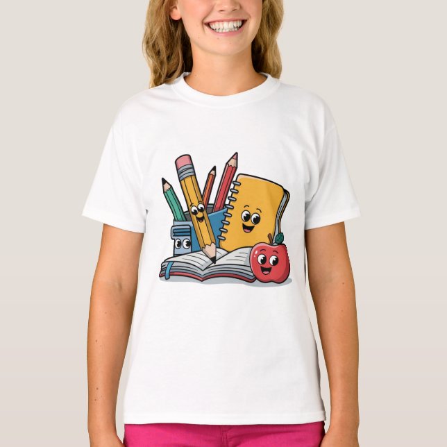 Zurück zur Schulversorgung T-Shirt (Vorderseite)