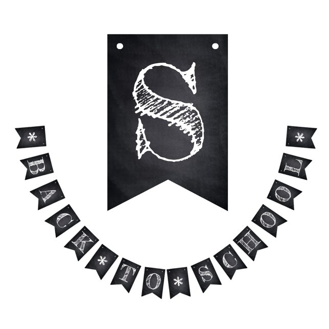 Zurück zur Schwarzen Brett-Dekoration im Klassenzi Wimpelkette (Von Creator hochgeladen)