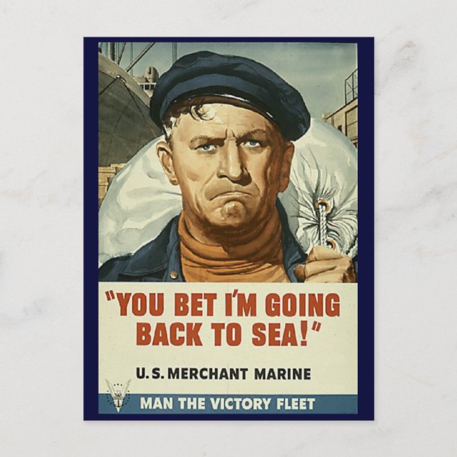 Zurück zur Seepostkarte Postkarte (Vorderseite)