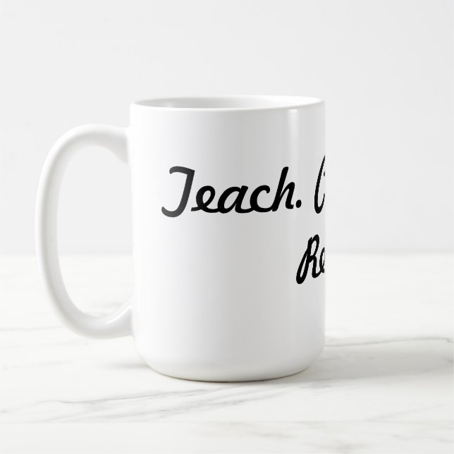 Zurück zur Teacher-Tasse - Neujahr Kaffeetasse (Links)