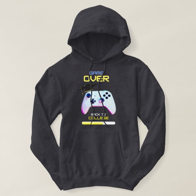 zurück zur Uni Hoodie (Design vorne)