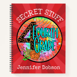 Zurück zur vierten Schulstufe Notizbuch