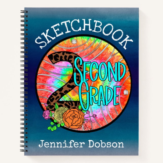 Zurück zur zweiten Schulstufe Notizbuch (Vorderseite)