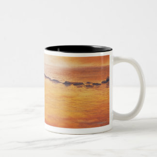 Zurückbleiben Zweifarbige Tasse