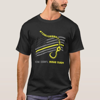 Zurückfahren über den Coolen Lastkraftwagenbetreib T-Shirt