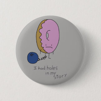 Zurückgehaltener Krapfen Button