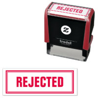 Zurückgewiesene einfache Briefmarke