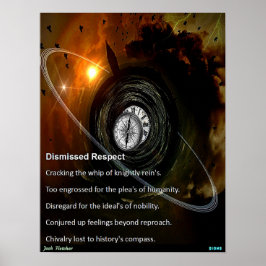 Zurückgewiesener Respekt Poster