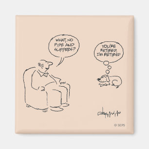 Zurückgezogen Magnet