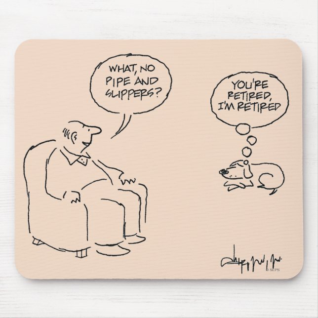 Zurückgezogen Mousepad (Vorne)