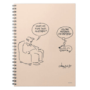 Zurückgezogen Notizblock