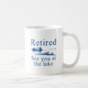 Zurückgezogen sehen Sie Sie in dem See Tasse