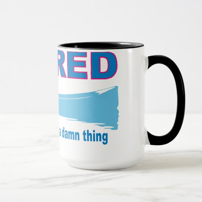 Zurückgezogen Tasse (Rechts)