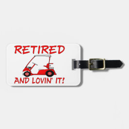 Zurückgezogen u. Lovin es Gepäckanhänger