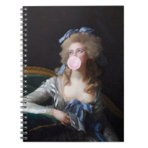 Zurückhaltend mit rosa Kaugummi