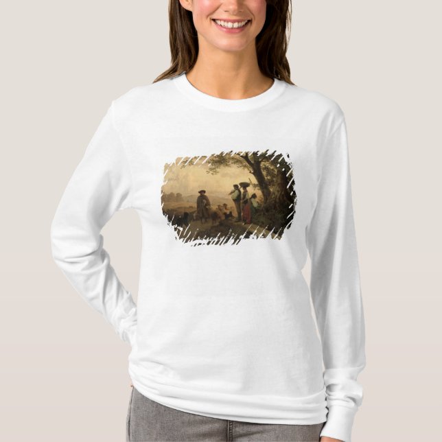 Zurückkommender Schäfer T-Shirt (Vorderseite)
