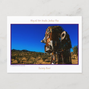 „Zurücksetzen auf Werkseinstellungen“, Joshua Tree Postkarte