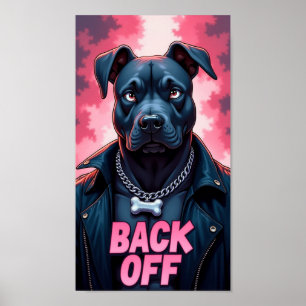 Zurücktreten poster