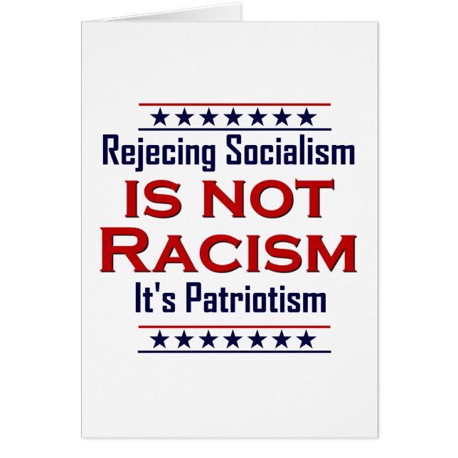 Zurückweisung Sozialismus, (Vorne)