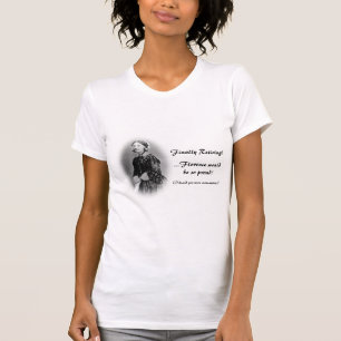 Zurückziehen des Krankenschwester-Florenz T-Shirt