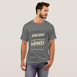 Zurzeit drängen Menschen in meinem Kopf lustige Sa T-Shirt