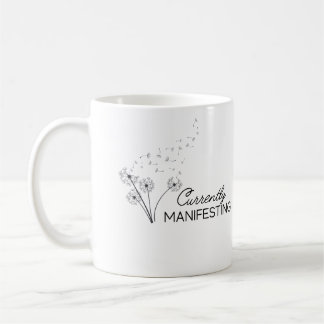 Zurzeit manifestieren der Tasse