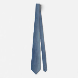 Zurzeit verblasster Denim Look Neck Tie Krawatte