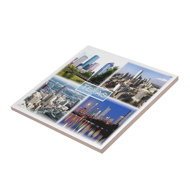 zUS011 TEXAS, Mosaik, Dallas, Houston, Fliese (Seite)