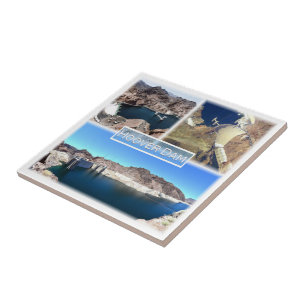 zUS015 HOOVER DAM, Mosaik, See Meid, Fliese