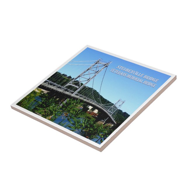 zUS017 VETERANS MEMORIAL BRIDGE, Ohio, Fliese (Seite)
