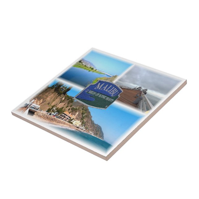 zUS030 MALIBU, LOS ANGELES, Kalifornien, Fliese (Seite)