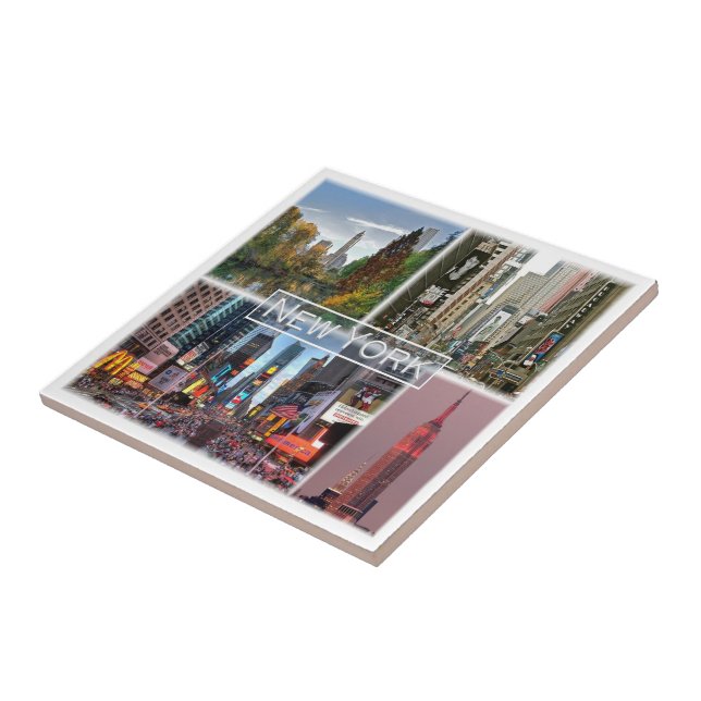 zUS035 NEW YORK, Mosaik, Amerika, Fliese (Seite)