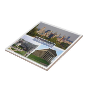 zUS037 NASHVILLE, Tennessee, Mosaik, Fliese