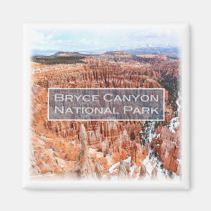 zUS043 BRYCE CANYON N.P. Utah, Amerika, Kühlschran Magnet