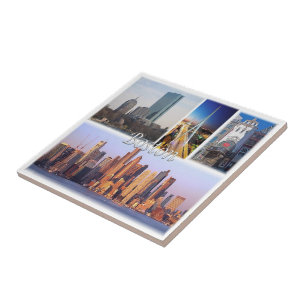 zUS051 BOSTON, Massachusetts, Mosaik, Fliese