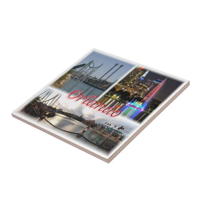 zUS056 ORLANDO Florida, Orlando, Amerika Fliese (Seite)